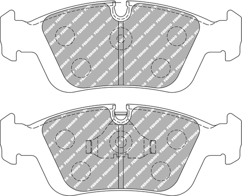 Remblokset Ferodo Racing FCP725W