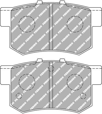 Ferodo Racing Remblokset FCP956W