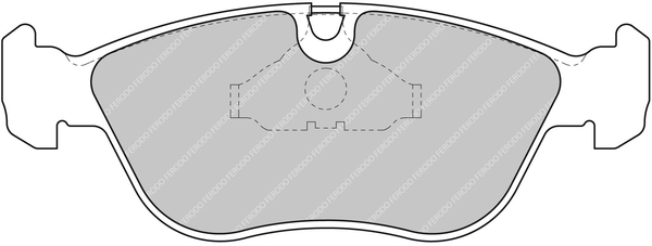 Remblokset Ferodo Racing FDS1285