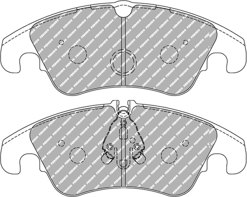 Remblokset Ferodo Racing FDS4044