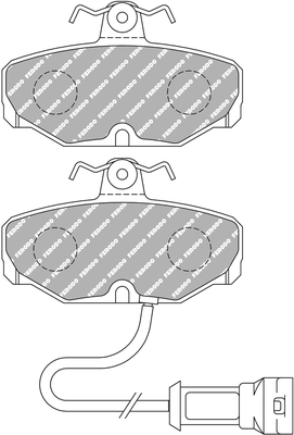 Ferodo Racing Remblokset FDS408