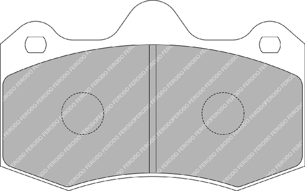 Ferodo Racing Remblokset FRP3083R
