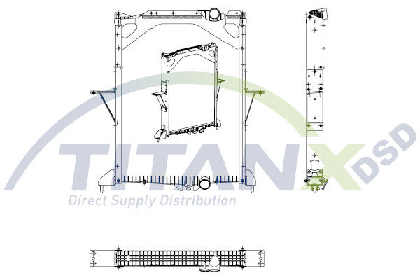 Radiateur Titanx RX129005