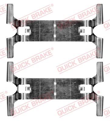 Accessoireset, schijfremblok Quick Brake 109-0204
