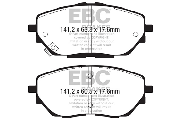 EBC Brakes Remblokset DPX2368