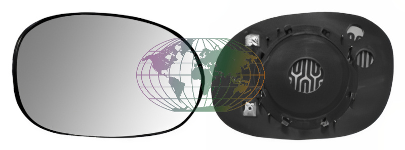Buitenspiegelglas Bodermann 2091065