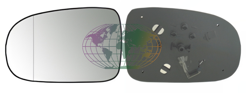 Bodermann Buitenspiegelglas 6441061