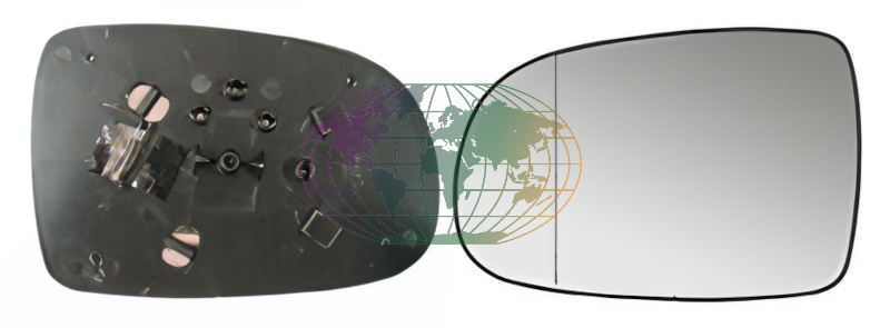 Bodermann Buitenspiegelglas 6441068