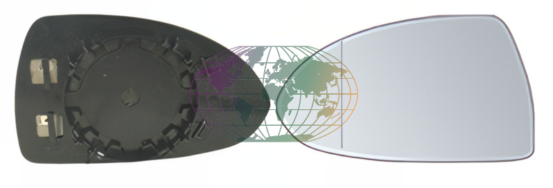 Buitenspiegelglas Bodermann 6443066