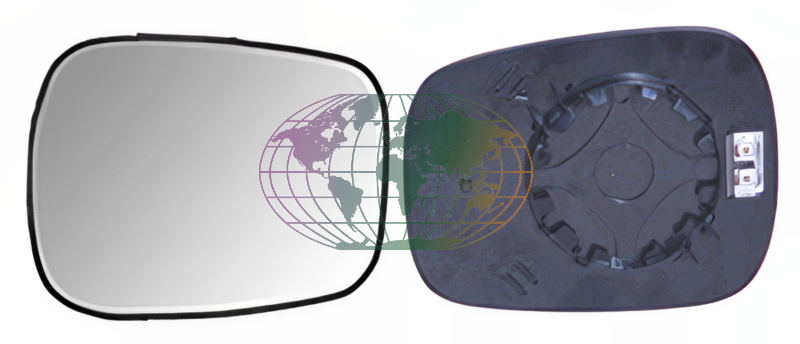 Buitenspiegelglas Bodermann 7266070