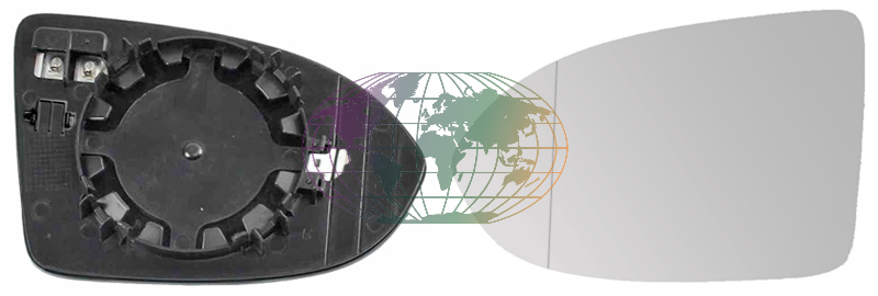 Buitenspiegelglas Bodermann 9231064