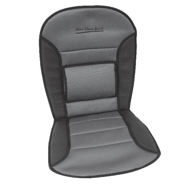 Carpoint Stoelkussen 'Comfort', zwart/grijs 23276 Carpoint Stoelkussen 'Comfort', zwart/grijs 23276