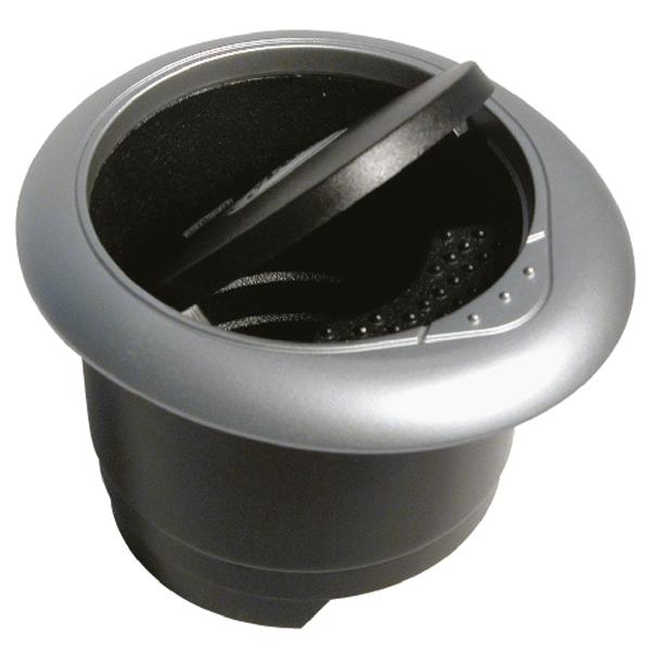Carpoint Asbak zwart/grijs rond 81033 Carpoint Asbak zwart/grijs rond 81033