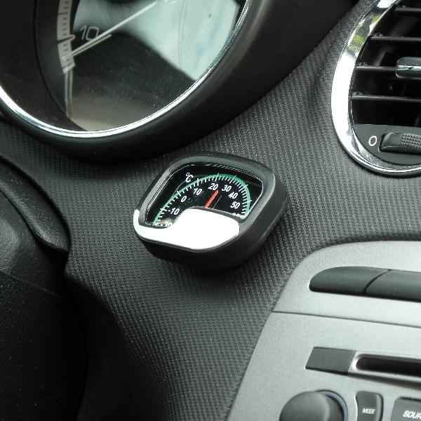 Carpoint Thermometer zilver/zwart 23401 Carpoint Thermometer zilver/zwart 23401