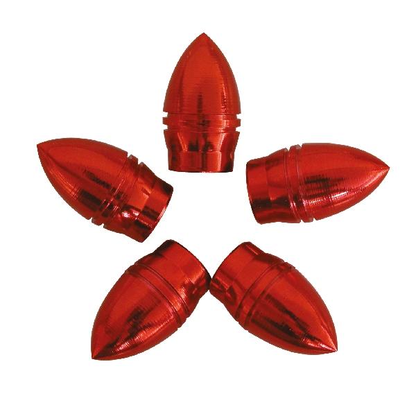 Carpoint Ventieldopjes 5st kogel rood 16003 Carpoint Ventieldopjes 5st kogel rood 16003