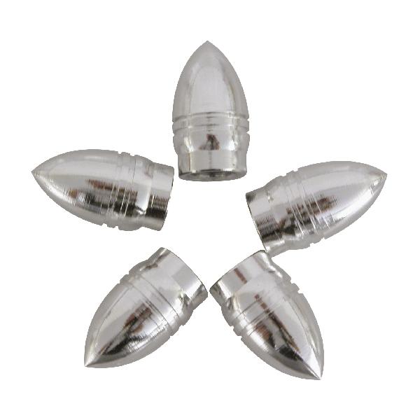 Carpoint Ventieldopjes 5st kogel zilver 16004 Carpoint Ventieldopjes 5st kogel zilver 16004