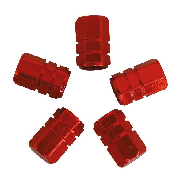 Carpoint Ventieldopjes 5st zuiger rood 16008 Carpoint Ventieldopjes 5st zuiger rood 16008