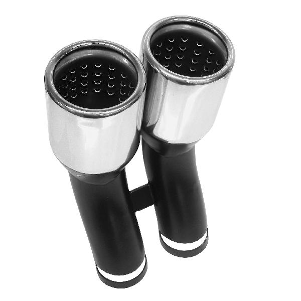 Carpoint UItlaatsierstuk inox dubbel - 45mm 18767 Carpoint UItlaatsierstuk inox dubbel - 45mm 18767